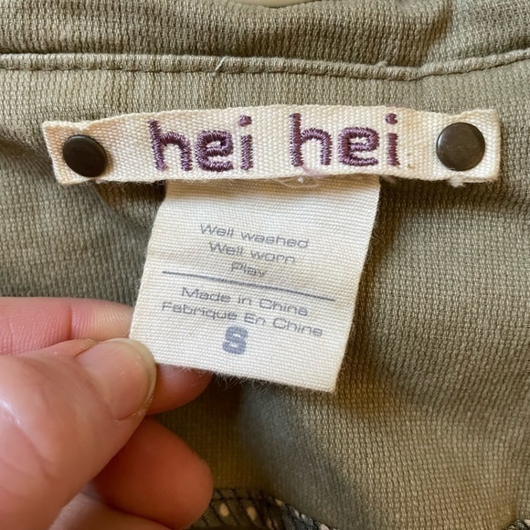 Anthro Hei Hei Scarborough utility jacket - Picture 4 of 4